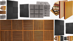 Paneles acusticos de diferentes tipos