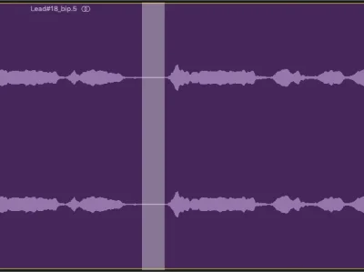 eliminando silencio con marquesina en logic pro