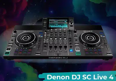 La imagen de una controladora Denon dj live 4